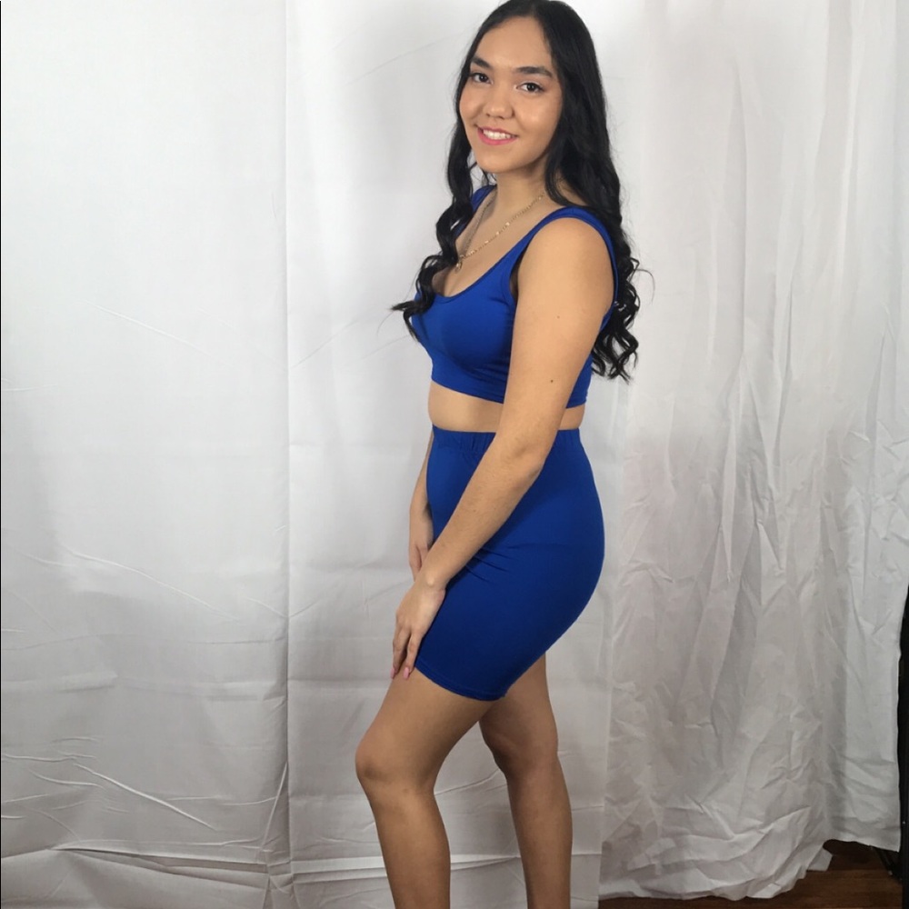 Blue 2 pc set - Picture 2 of 4